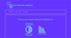 Desktop Screenshot of myonlinegrades.com